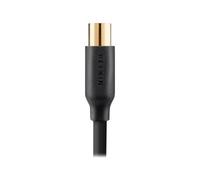Belkin Essential Series Digital Aerial Cable - Câble d'antenne - connecteur F pour connecteur F - 2 m
