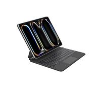 Belkin Étui avec clavier Pro avec support magnétique, clavier Bluetooth rétroéclairé, commandes multi-gestes, compatibilité de stockage magnétique Apple Pencil et touches multimédia pour iPad Pro 13