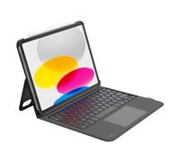 Belkin Étui-clavier Everyday avec support pour iPad Air 10,9' et iPad Pro 11', Folio, Apple, iPad 10.9' (10th gen.), iPad 11' A16 11th Gen, 27,9 cm (1