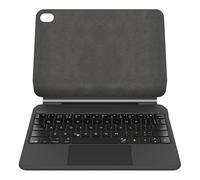 Belkin Étui clavier Pro iPad 10e génération avec support magnétique, clavier Bluetooth rétroéclairé, commandes multi-geste, rangement magnétique pour Apple Pencil QWERTY, touches multimédia pour iPad