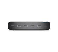 Belkin F1DN204KVM-UNN4 commutateur écran, clavier et souris Grille de montage Noir