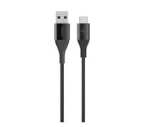 Belkin MIXIT DuraTek USB-C to USB-A Cable - Câble USB - USB-C (M) pour USB (M) - 3 A - 1.2 m - noir