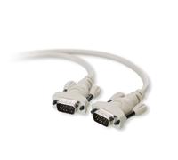 Belkin F2N028BT3M câble VGA 4,57 m HDDB15 VGA (D-Sub) Beige, Noir