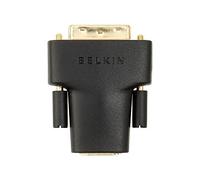 Belkin Adaptateur HDMI vers DVI-D F3Y038bt – HDMI femelle, DVI-D mâle, vis moletées – Noir