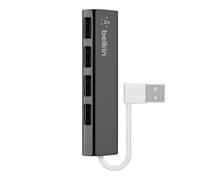 Belkin F4U042BT hub & concentrateur 480 Mbit/s Noir