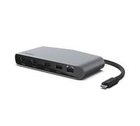 Belkin F4U098BT station d'accueil USB 2.0 Type-C Noir, Argent