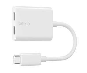 Belkin F7U081BTWH hub & concentrateur USB Type-C Blanc