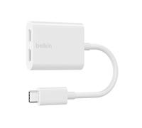 Belkin F7U081BTWH hub & concentrateur USB Type-C Blanc