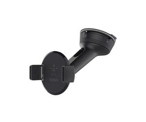 Belkin F8M978BT Support Passif Mobile/Smartphone Universel pour Voiture, Taille Écran Max 6" (15.2cm), Noir, Compatibilité iPhone/Galaxy/Nokia/Nexus