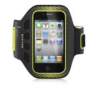 Belkin F8Z894cwC00 étui brassard de sport en Neoprène pour iPhone 4 et 4S Noir/Jaune