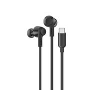 Belkin Écouteurs intra-auriculaires SoundForm ANC – USB-C, micro, suppresseur de bruit actif – Noir