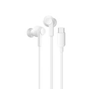 Belkin SoundForm Écouteurs Filaires ANC avec Connecteur USB-C, Écouteurs Intra-Auriculaires avec Microphone, pour iPhone 17, iPhone 16, iPad Mini, Galaxy S25, Google Pixel 9, Android, etc, Blanc