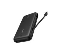 Belkin Gaming Batterie Externe 20000mAh, 30W avec câble USB-C intégré (Recharge Rapide USB-C PD, Chargeur Portable pour Nintendo Switch 2, iPhone 16, iPad Pro, Galaxy S25, etc., Noir)