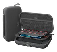 Belkin Gaming Pro Pochette Et Batterie Externe 10K Nintendo Switch 2 - Gris | Pochette De Transport Avec Batterie Externe Amovible, 10K, 30 W, Poche AirTag, Poches 12 Cartes De Jeux, Revêtement Robuste