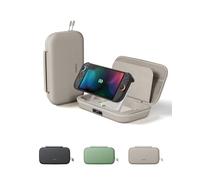 Belkin Gaming Pro Pochette Et Batterie Externe 10K Nintendo Switch2 - Beige | Pochette De Transport Avec Batterie Externe Amovible De 10K, 30 W, Poche AirTag, Poches 12 Cartes De Jeux, Revêtement Robuste