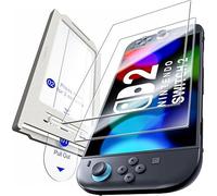 Belkin Gaming TemperedGlass Protection d'écran antireflet pour Nintendo Switch 2 (indice 9H, antirayure et anti-traces de doigts, support de pose Easy Align inclus, pose sans bulles d'air)