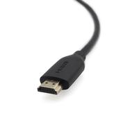 Belkin Câble HDMI F3Y021BT1M – Haute vitesse avec Ethernet, 1 m, HDMI mâle-mâle, 4K