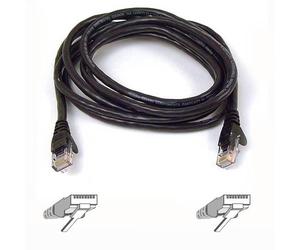 Belkin High Performance Category 6 UTP Patch Cable 1m câble de réseau Noir