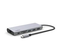 Belkin INC009BTSGY station d'accueil USB Type-C Argent