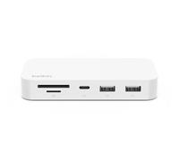 Belkin Hub USB de type C 6 en 1, station d'accueil arrière pour iMac 24" avec lecteur de carte SD et microSD, Gigabit Ethernet, 2 ports USB A et port USB C pour des transferts de données rapides et des périphériques