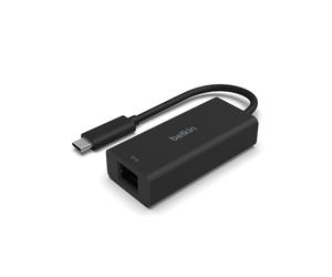 Belkin INC012BTBK Station d'accueil RJ-45 Noire avec 1 port USB-C 3.2 Gen 1, indicateurs LED, unité unique