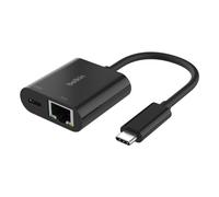 Belkin INC019BTBK, Avec fil, USB 3.2 Gen 1 (3.1 Gen 1) Type-C, 100 W, 10,100,1000 Mbit/s, Noir, iPad Pro (11') 3rd Gen MacBook Air 13' M1 (2020) MacBo