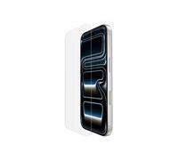 Belkin Protection d'écran ScreenForce InvisiGlass iPhone 17 Pro — Antirayure 9H, Easy Align