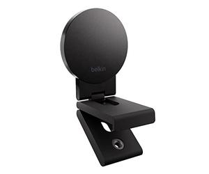 Belkin iPhone MagSafe Continuity Camera Mount for Mac Desktops, Easy Magnetic Attachment, Compatible with iMac 2017 & Later, iMac Pro 2017, Studio Display, Pro Display XDR, iPhone 14, 13, 12