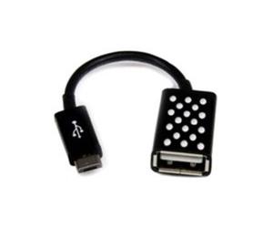 Belkin Micro-USB - USB A M/F câble USB USB 2.0 Micro-USB A Noir