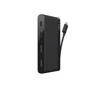 Belkin Hub USB-C - 2 USB-C, 2 USB-A - Noir