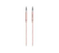 Belkin MIXIT Aux Cable - Câble audio - mini-phone stereo 3.5 mm mâle pour mini-phone stereo 3.5 mm mâle - 1.22 m - rose gold
