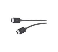 Belkin MIXIT Metallic - Câble USB - USB-C (M) pour USB-C (M) - USB 2.0 - 1.83 m - noir