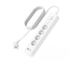 Belkin Multipresa SRB001vf2M 4 Prese CA USB-C USB-A Protezione Sovratensioni 2m