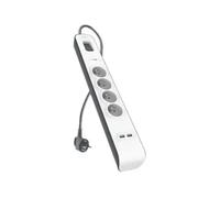 BELKIN Multiprise/Parafoudre 4 Prises 2 Ports USB