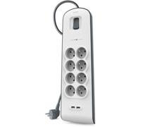 Belkin - Multiprise Usb 8 Prises Parafoudres + 2 Usb