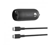 Belkin Pack Chargeur Voiture USB-C 30W avec Câble USB-C USB-C 1m Ultra Rapide