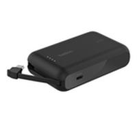 Belkin power bank 10k with integrated ca