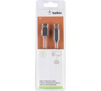 Belkin Premium Printer Cable - Câble USB - USB type B (M) à USB (M) - USB 2.0 - 1.8 m - moulé