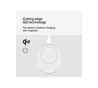 BELKIN PRO Convertible Qi2 15w Magnetic Charging Stand w/o PSU White