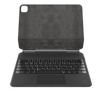 Belkin Pro Étui Clavier pour iPad avec Support Magnétique, Rétroéclairage, Pavé Tactile Multipoint, Compartiment pour Apple Pencil, Clavier Sans Fil AZERTY pour iPad Pro M4 13”