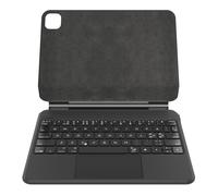 Belkin Pro Étui Clavier pour iPad M4 Pro 11” avec Support Magnétique, Rétroéclairage, Touches Tactiles Multipoints, Compartiment pour Apple Pencil et Clavier Sans Fil AZERTY