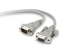 Belkin PRO Series - Rallonge de câble série - DB-9 (M) pour DB-9 (F) - 1.8 m - moulé, vis moletées