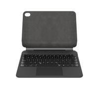 Belkin Clavier Pro avec étui pour iPad 10 génération 10,9" avec Support magnétique, contrôle Multi-Gesture, Fixation de l'Apple Pencil, QWERTZ, Touches multimédia, Clavier iPad pour iPad 10,9"