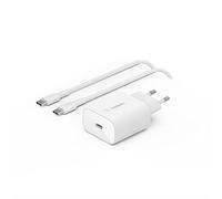 Belkin Chargeur secteur BoostCharge 25W USB-C PD PPS + câble USB-C pour iPhone et Samsung