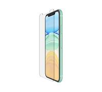 Belkin Protection d'écran antimicrobienne en verre trempé pour iPhone 11 (protection avancée qui réduit les bactéries sur l'écran jusqu'à 99 %) Compatible avec l'iPhone 11/XR