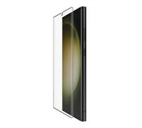 Belkin Protection d'écran ScreenForce TrueClear Curve avec filtre anti-lumière bleue pour Samsung Galaxy S23 Ultra (protection de bord à bord, transparente, antichoc, antirayure)