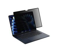 Belkin ScreenForce Protection d'écran TruePrivacy pour MacBook Air 15" M2 (antireflet, filtre latéral et bidirectionnel, indice 2H, amovible, réutilisable, silicone, clipsable et déclipsable)