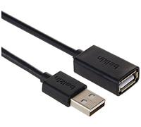 Belkin - Rallonge USB-A (M) vers USB-A (F), DSTP - 1,8M - Noir