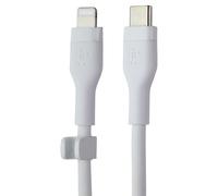 Belkin Réhausseur Charge Flexible 1m Usb-C À 8-Pin Câble - Blanc