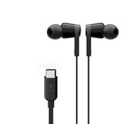 Belkin ROCKSTAR - Écouteurs avec microphone - intra-auriculaire - filaire - USB-C - isolation phonique